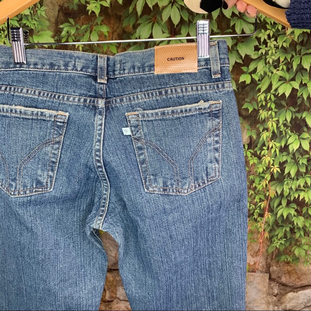 NWT CAUTION STYLE LAB Boot Cut Jeans, US 0 - Picture 10 of 11
